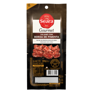 Salame com borda pimenta 100g Seara Gourmet