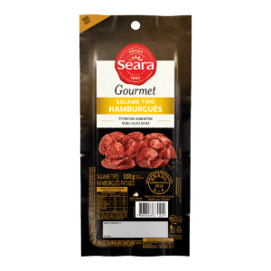 Salame tipo hambúrguer fatiado 100g Seara Gourmet