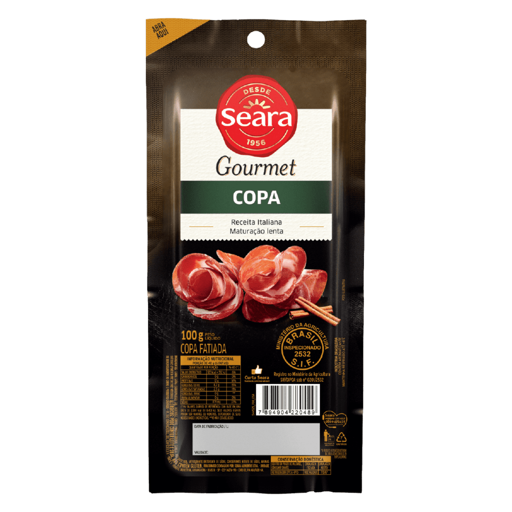 Copa fatiada 100g Seara Gourmet