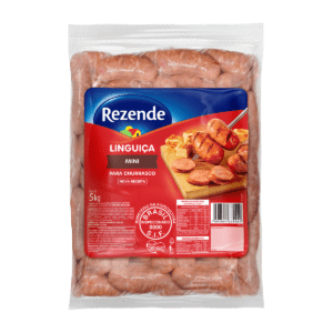 Linguiça mini churrasco 5kg Rezende