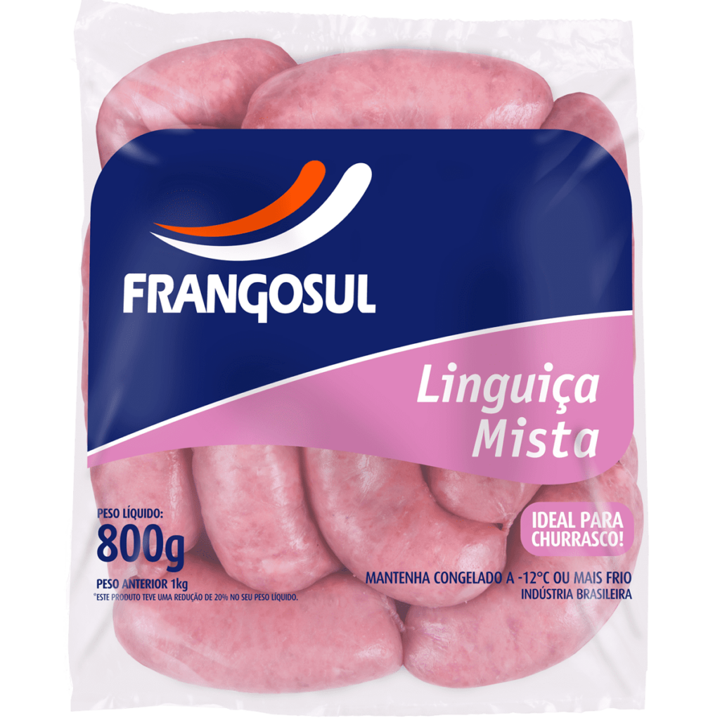 Linguiça mista 800g Frangosul