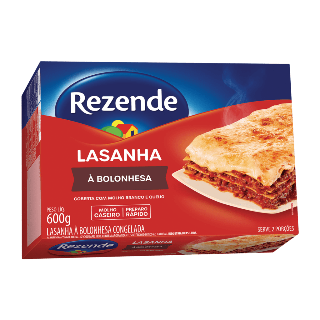 Lasanha à bolonhesa 600g Rezende