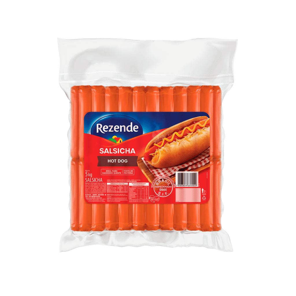 Salsicha congelada 5kg Rezende