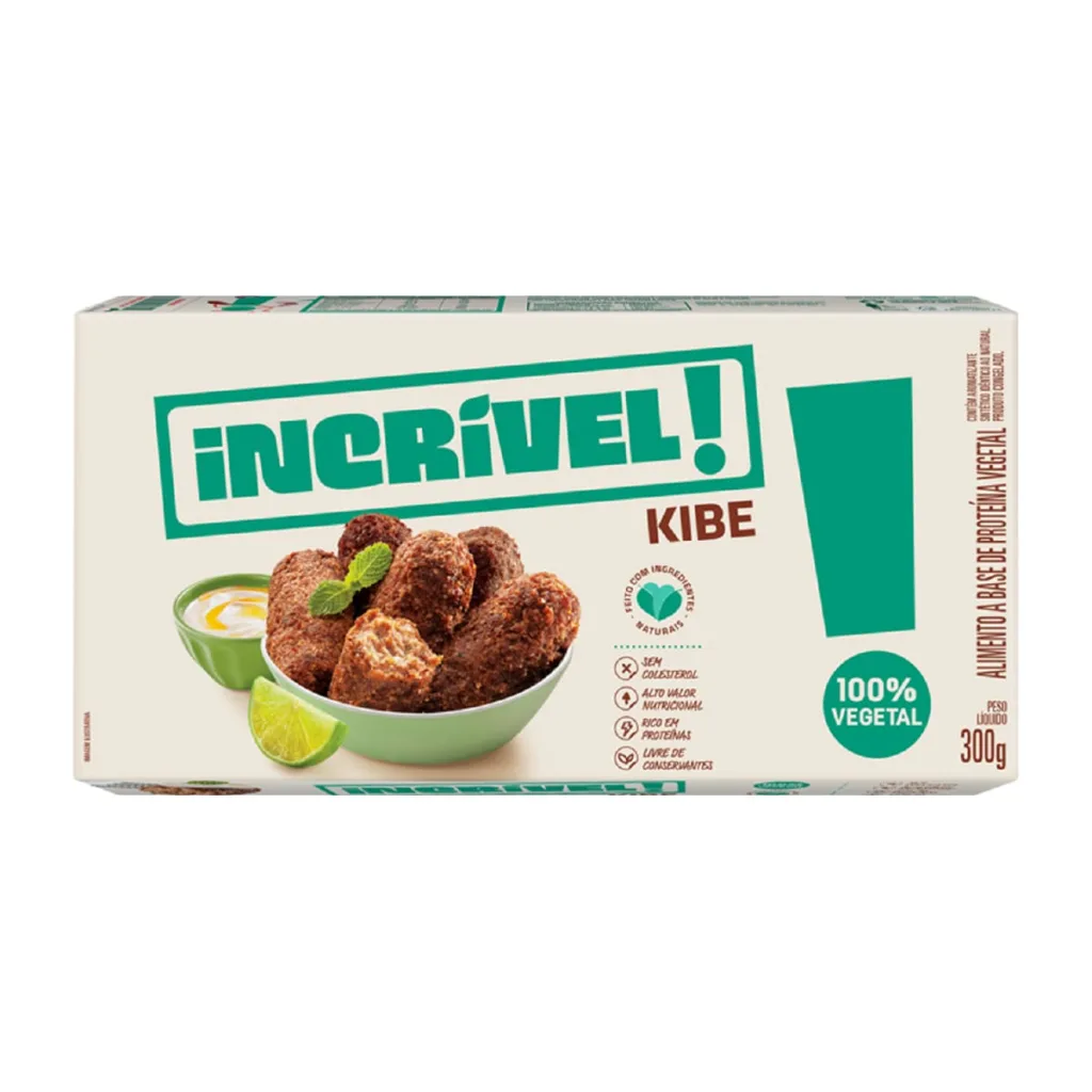 Kibe 100% Vegetal 300 g - Incrível!