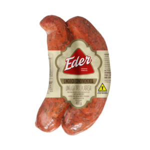 Linguiça Tipo Calabresa Condimentada 400g - Eder